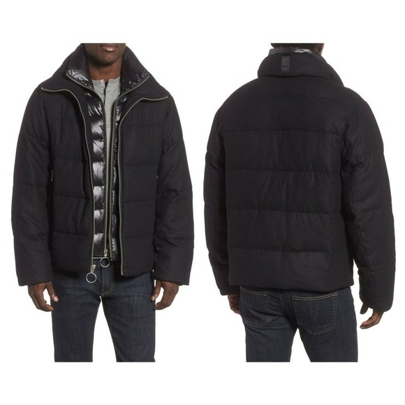 THE VERY WARM Wool Blend Puffer Jacket (L) - Picture 1 of 4